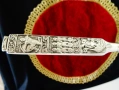 Лъжица с калаена дръжка,викинги,драконов кораб,Норвегия. , снимка 4