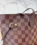 Дамска чанта Louis Vuitton Neverfull, кожа, снимка 4
