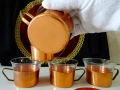 Медни чаши чиста мед плюс термо стъкло. , снимка 5