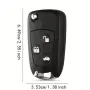 Модифицираща кутийка за ключ с 3 бутона, острие FO21 за Ford, Focus, Mondeo, Fiesta, C-MAX, Fusion,, снимка 2