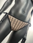 Louis Vuitton дамски кафяв бански две части / половинки , снимка 4