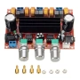 Стерео усилвател 2.1 TPA3116D2 Клас D – 2x50W + 100W субуфер, DIY Home Audio 10114, снимка 8