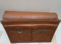Стара ретро кожена чанта от соца, снимка 3