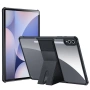 XUNDD калъф за Samsung Tab S10+/S9+ – TPU+PC, подставка, Airbag, протектор, черен, снимка 1