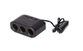 Адаптер за автомобилен контакт, Dunlop, 3 порта за запалка, 12 V / 24 V, 3 USB порта, кабел 50 см, снимка 2