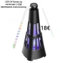 LED UV Капан за насекоми/лампа за комари с USB зареждане и вентилатор, снимка 1