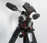 Статив Manfrotto MT055XPPO3 с глава MHXPro-3W и чанта MBAG80N, снимка 4