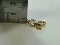 Златна висулка Скорпион 14К / 1,65 гр. , снимка 6