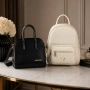 Дамска дизайнерска раница Valentino Queen Re – Цвят Екрю / Крем, снимка 2