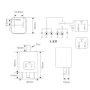 LED Реле за мигачи – регулируемо (12V), снимка 2