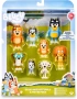 Детски комплект Блуи с мини играчки Famosa Bluey Pack 8 Figuras Bluey Heeler Family & Mates Pa, снимка 1