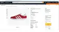 Маратонки Adidas Originals Gazelle RED , снимка 7