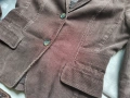 Дамски кадифен костюм United Colors of Benetton (сако и пола) – кафяв цвят, снимка 7