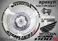 Honda CBR 1100 XX кантове и надписи за джанти, снимка 2