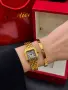 Cartier Дамски Подаръчен Комплект Картие Часовник И Гривна - Различни Цветове Код SK1905, снимка 3