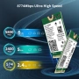WiFi 7 Wireless Card Intel BE200 NGW Bluetooth 5.4 5800Mbps M.2/NGFF, снимка 4