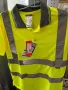 Нови сигнални тениски с яка Portwest Hi-Vis S477 – Размери M и XL (Внос от Германия), снимка 1