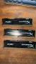 3 плочки рам памет Kingston Fury HyperX DDR4 4GB 2600МHz, снимка 1