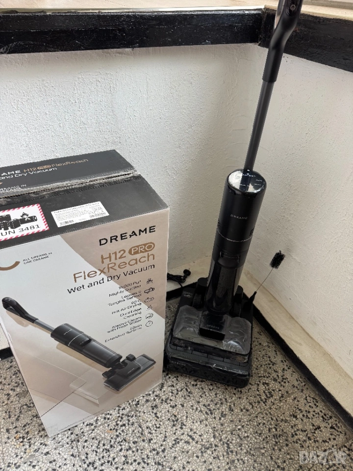 Прахосмукачка за Сухо и Мокро Почистване Dreame H12 Pro FlexReach 2-в-1  Моп с 180° Дизайн, 18000Pa!, снимка 1