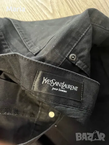 Оригинални мъжки панталони Yves Saint Laurent pour homme- Regular, снимка 4 - Панталони - 54545979