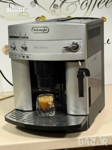 Кафемашина кафе автомат delonghi magnifica с гаранция, снимка 7 - Кафемашини - 54734287