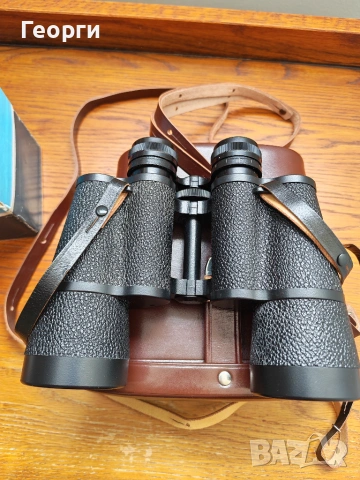 Перфектен Бинокъл Carl Zeiss Jena Jenoptem 10x50w, снимка 5 - Оборудване и аксесоари за оръжия - 55189268
