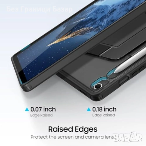 Нов Удароустойчив калъф кейс за таблет Samsung Galaxy Tab S10 FE S9 FE Tab S9 стойка S Pen държач, снимка 9 - Калъфи, кейсове - 54718166