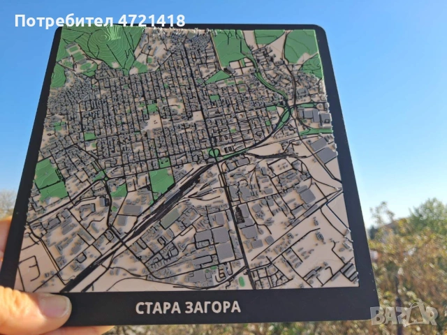 Стара Загора на Длан - Архитектурен макет, снимка 5 - Декорация за дома - 54439519