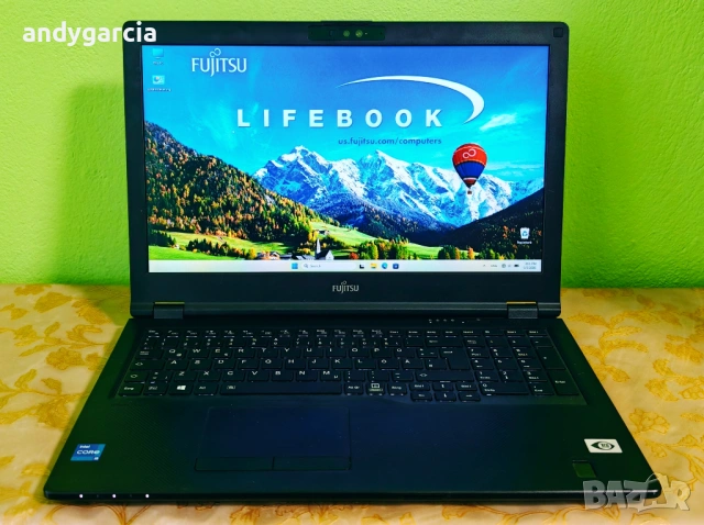  Fujitsu Lifebook E5511/Intel Core i7-1165G7/16GB RAM/512GB SSD NVMe/Iris Xe Graphics/15.6 FHD IPS