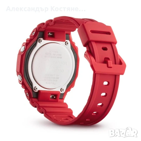 Нов часовник CASIO G-SHOCK GA-2100-4AER - гаранция, снимка 2 - Мъжки - 55213763