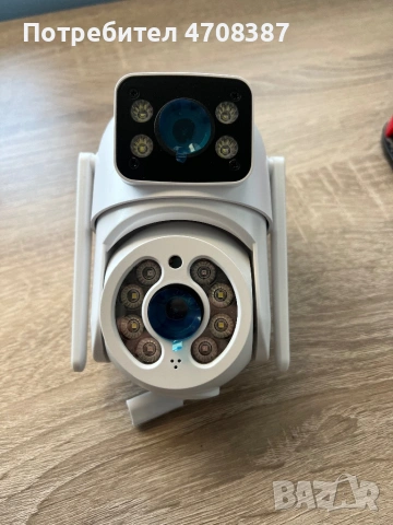 Wi-Fi камера за видеонаблюдение, снимка 4 - HD камери - 54280811