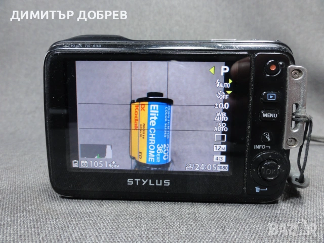 ЦИФРОВ ВОДОУСТОЙЧИВ ФОТОАПАРАТ OLYMPUS TOUGH STYLUS TG-630 iHS 12MP DIGITAL CAMERA Y2K DIGICAM, снимка 10 - Фотоапарати - 54988968