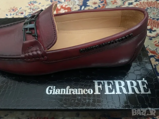 Gianfranco Ferré мокасини нови с етикет, снимка 5 - Мокасини - 55339855