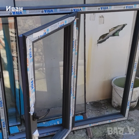 Дограма ПВЦ , антрацит и венге, снимка 3 - Дограми - 54426496
