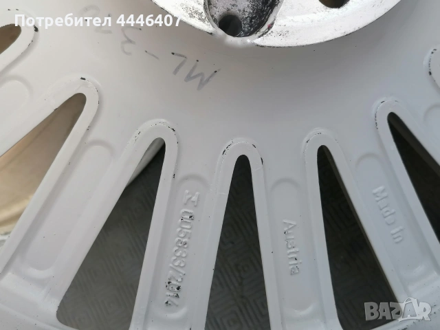 Оригинални джанти 17" 5х112 Mercedes, снимка 8 - Гуми и джанти - 54963652