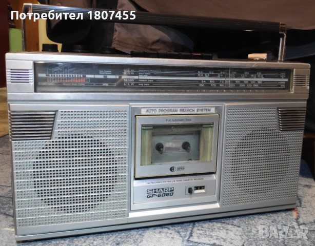 SHARP GF-6060H, снимка 2 - Радиокасетофони, транзистори - 54168880