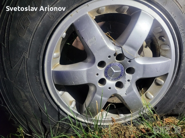 ДЖАНТИ 17" ЗА МЕРЦЕДЕС МЛ В163 ML W163, снимка 5 - Гуми и джанти - 55253256