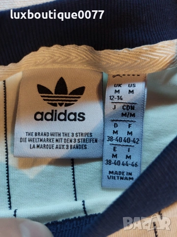 Дамска тениска Adidas M, снимка 4 - Тениски - 54725928
