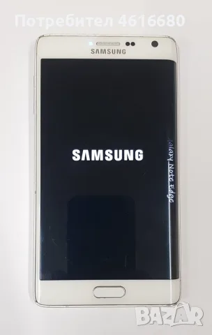 Телефон Samsung Galaxy Note Edge (SM-N915FY) 32GB, бял цвят, снимка 3 - Samsung - 52711711
