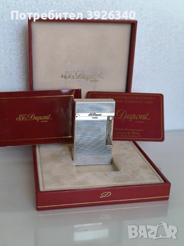 S.T.Dupont Montparnasse сребърна пълен комплект 