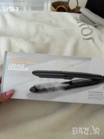 Преса за коса Babyliss с дестилирана вода