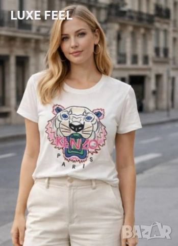 Kenzo✨Guess✨Miu Miu ✨ Tommy Hilfiger ✨ Памучни Тениски , снимка 11 - Тениски - 54008395