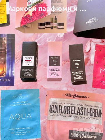 Tom Ford Private Blend, Hermes, Estee Lauder, Sol De Janeiro лот парфюми и козметика на промоция топ