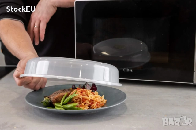Предпазен капак за микровълнова фурна KitchenCraft 26 см, снимка 2 - Други - 54366433