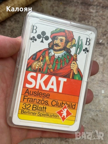 Карти за игра винтидж немски , снимка 2 - Колекции - 54746170