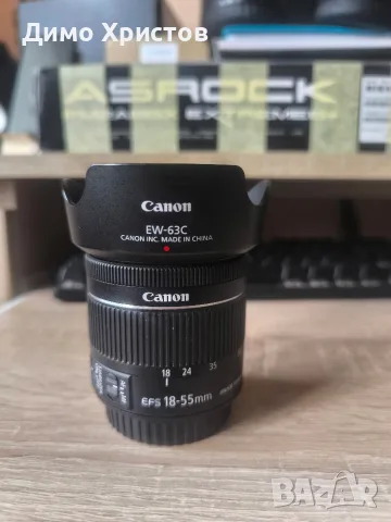 Продавам обектив Canon EF-S 18-55mm f/4-5.6 IS STM