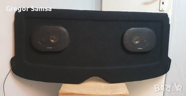 Бас говорители / тонколони 400W Megavox + Кора Peugeot 307 Пежо