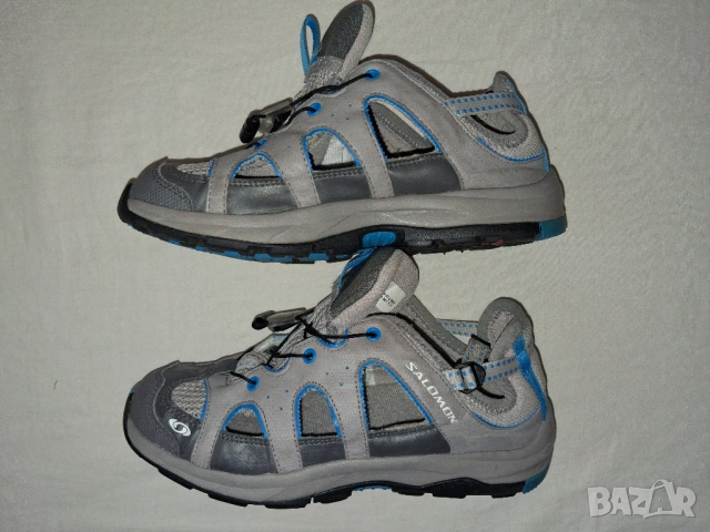 2 чифта - Keen Newport H2  №34 и Salomon №35 детски спортни сандали, снимка 10 - Детски сандали и чехли - 54726144