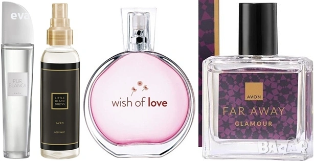 Комплект от 4 - Pur Blanca, Far Away Glamour, Wish of Love, Little Black Dress