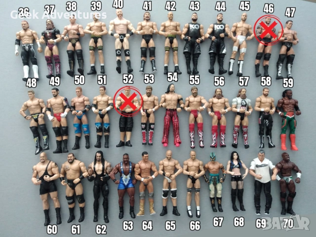 Кечисти Екшън Фигурки WWE Pro-Wrestling Кеч Играчки John Cena Randy Orton Brock Lesnar 3/3, снимка 2 - Фигурки - 46367335
